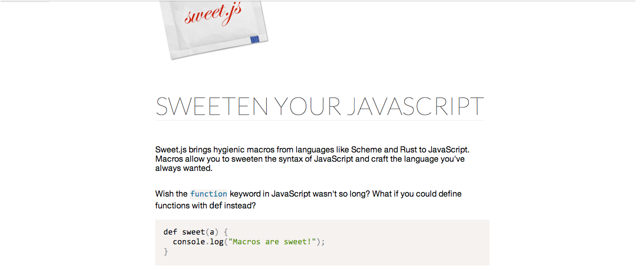 sweet.js preview